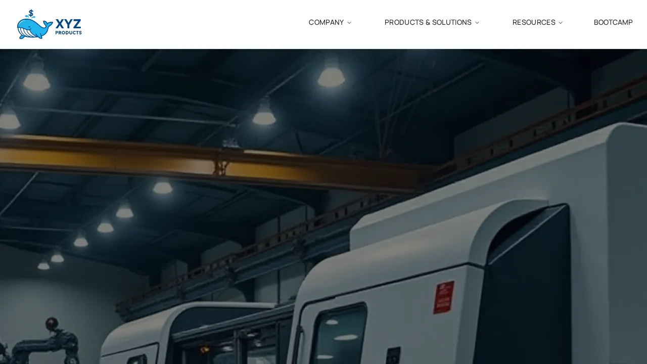 XYZ Products website screenshot